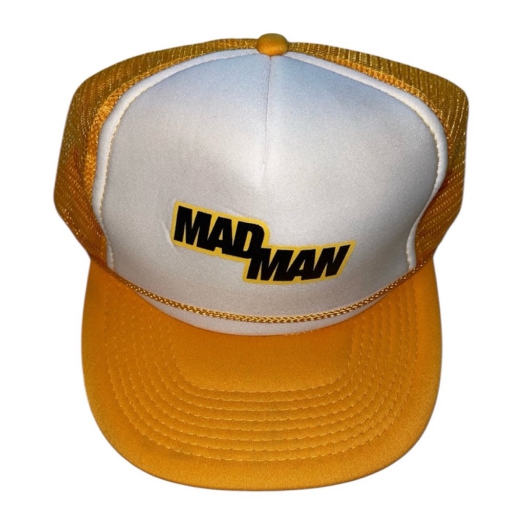 A$AP Ferg Graphic Yellow and White Trucker Hat Cap One Size Adjustable - Picture 5 of 5